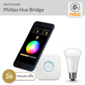 NEO PlugIn Philips hue Bridge - 36 Monate SUS