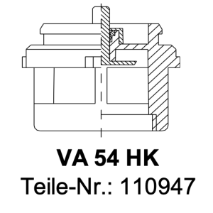 Ventiladapter VA54HK