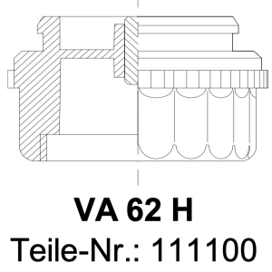 Ventiladapter VA62H
