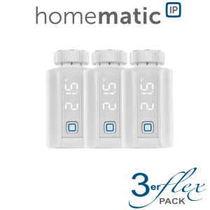 3er Set Homematic IP Heizkrperthermostat - Evo-HmIP-eTRV-E