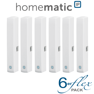 6er Set - Homematic IP - Fenster- und Trkontakt - optisch - HMIP-SWDO-2