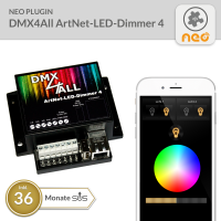 NEO Plugin DMX4All ArtNet-LED-Dimmer 4 - 36 Monate SUS