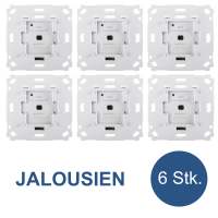 Homematic IP Jalousieaktor fr Markenschalter, 6er Pack