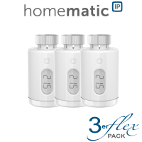 3er SET Homematic IP Smart Home Heizkrperthermostat pure, HmIP-eTRV-3