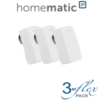 3er Set Homematic IP Heizkrperthermostat - kompakt Inkl. Demontageschutz-HmIP-eTRV-C-2