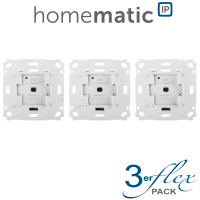 3er Set - Homematic IP Jalousieaktor fr Markenschalter - HmIP-BBL