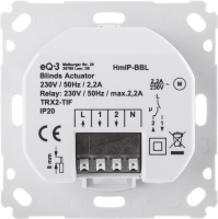 3er Set - Homematic IP Jalousieaktor fr Markenschalter - HmIP-BBL