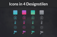 Icon Set NEOplastic